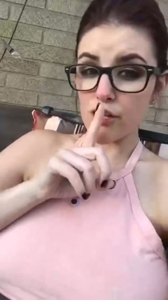 Michelle James on Boobyday, boobs, glasses, piercing, reveal videos, her twitter, instagram, reddit, pornhub, onlyfans, manyvids links